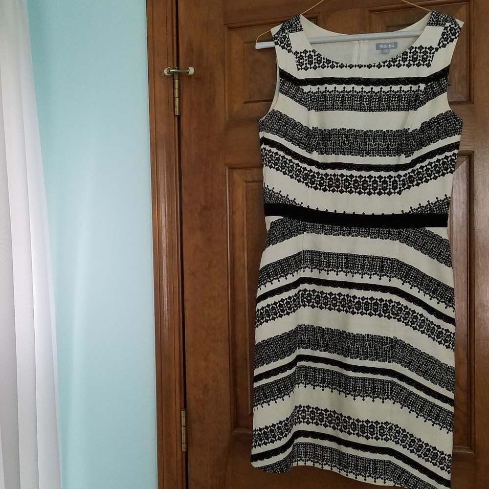 Black and White Tabitha Dress